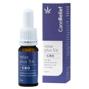 Cannrelief Oral Care Oil Relax plus 10 ml