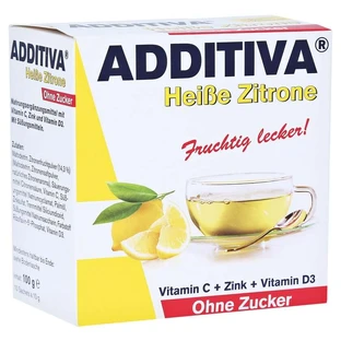 Additiva citron chaud sans sucre truc 100 g