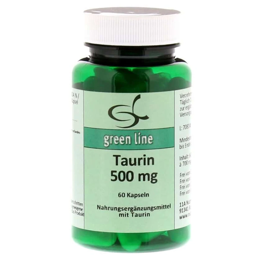 Taurine 500 mg capsules 60 Capsules