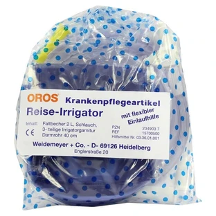 Irrigador Completo de Viaje OROS 2 l