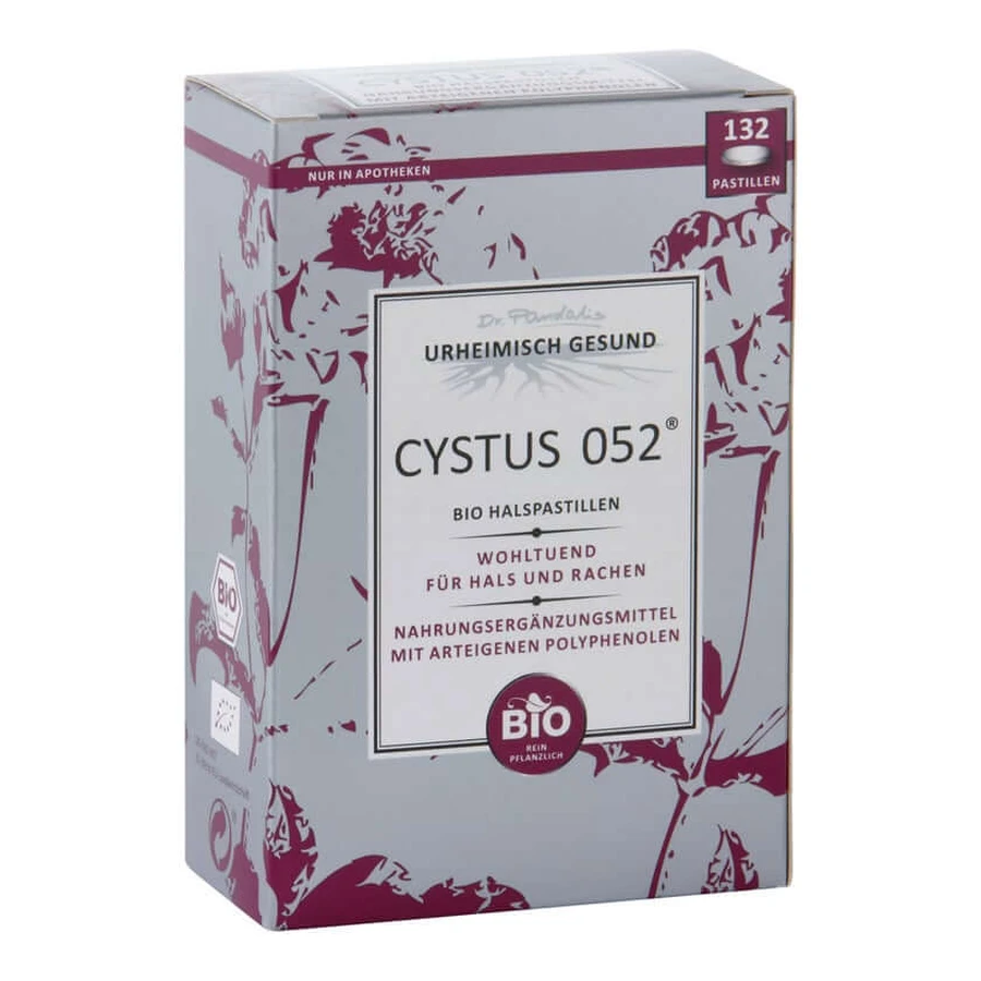 Cystus 052 Organic Keelpastilles 132 St