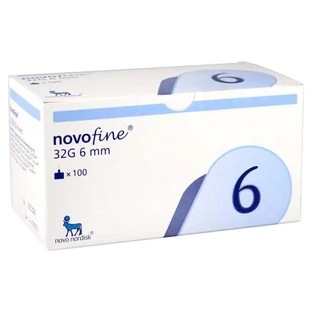 Novofine Nadeln 32 G 6 mm 100 St