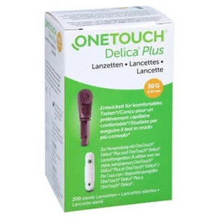 Lancetas ONE Touch Delica Plus 200 uds.