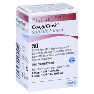 Coaguchek Softclix Lancet 50 stuks.
