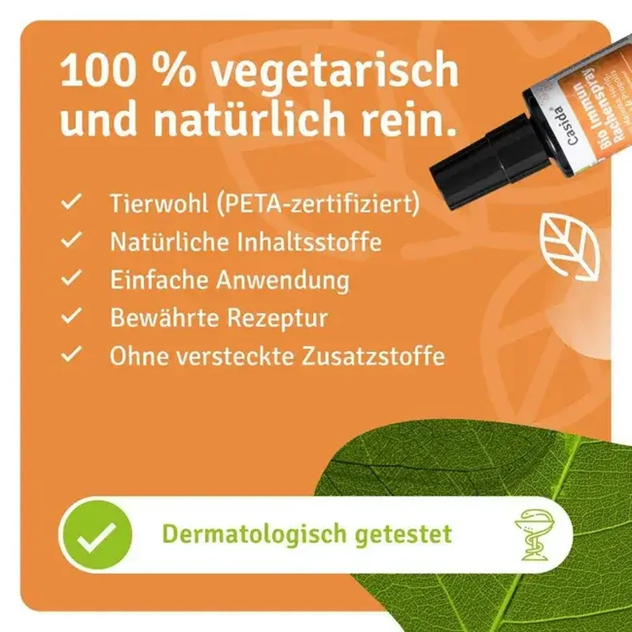 Organic immune throat spray with manuka honey, cistus & propolis 30 ml