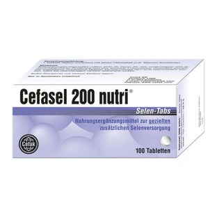 Cefasel 200 Nutri Selenium Tabs 100 St