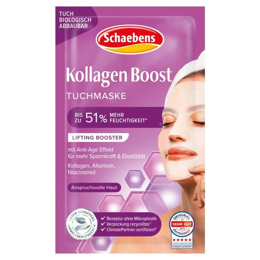 Schaebens Kollagen Boost Tuchmaske 1 St