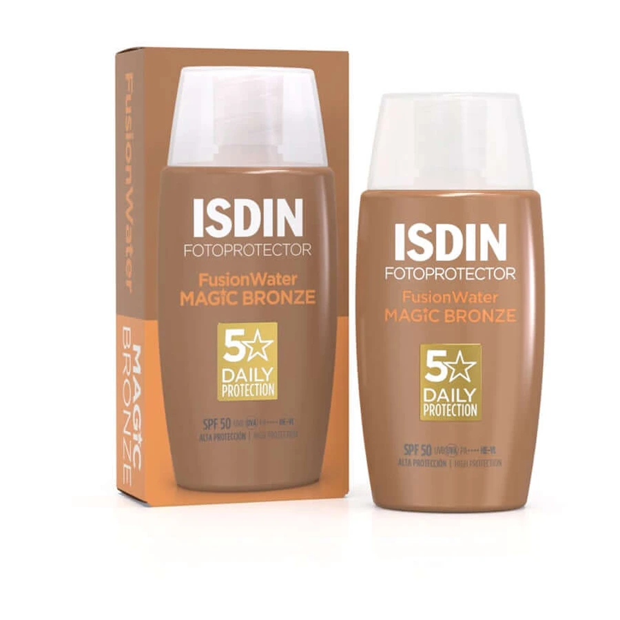ISDIN Fusion Water Color Bronze Protector solar FPS 50 50 ml