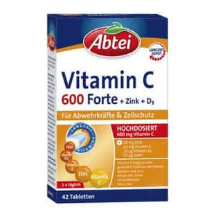 Abbey Vitamine C 600 Forte Plus 42 St
