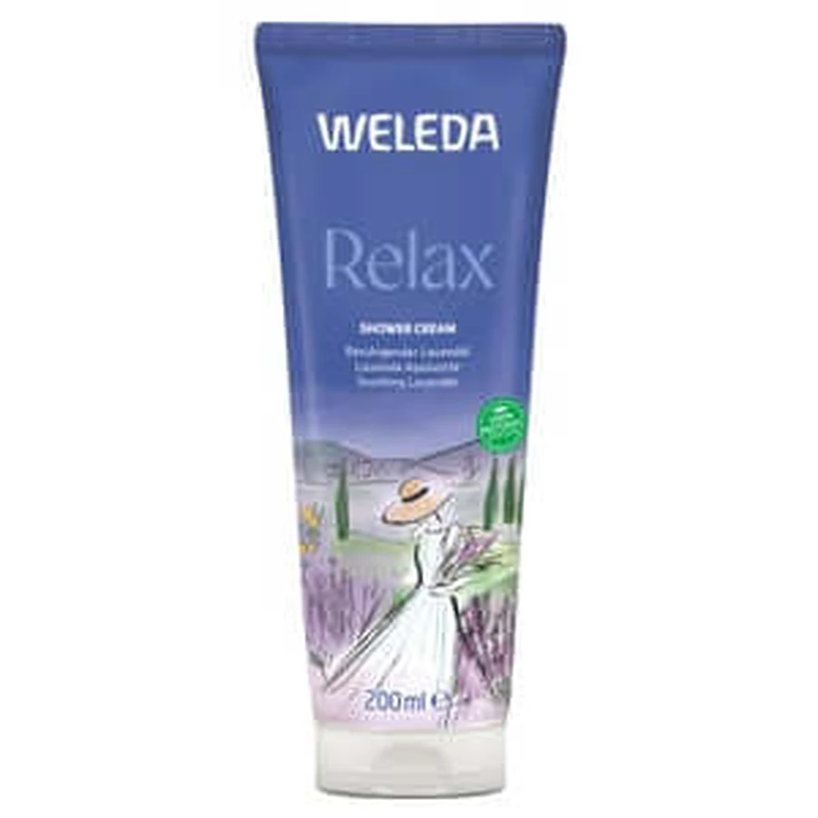 Weleda Relax Shower Cream Lavender 200 ml
