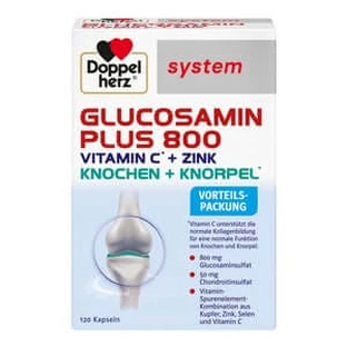 Doppelherz systeem Glucosamine Plus 800 met glucosamine + chondroïtine 120 St