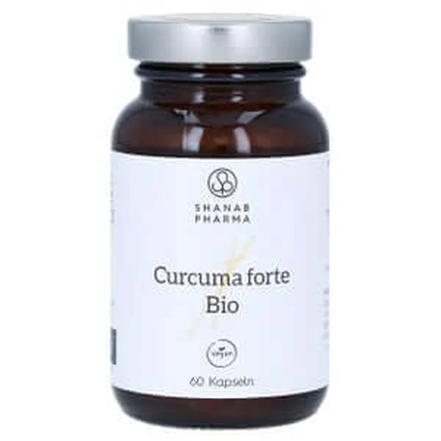 Curcuma Forte Bio+bioperine vegan Kapsel 60 St