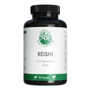 Green Naturals Reishi 650 mg vegano 180 St