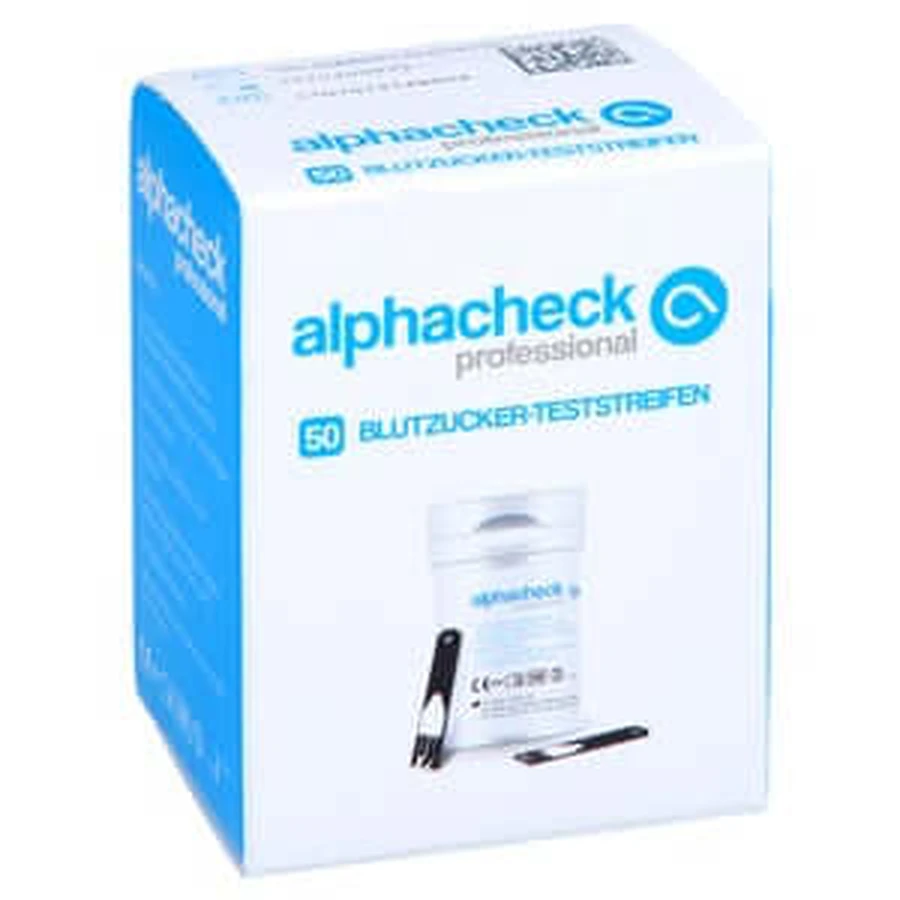 Alphacheck Professional Blutzuckertestst 50 St