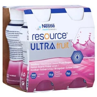 Resource Ultra Fruit Wild Berry liquid 4X200 ml