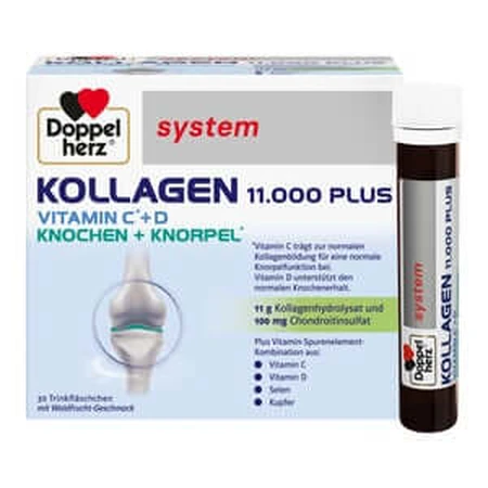 Doppelherz system Collagen 11.000 Plus Health + Mobility 30X25 ml