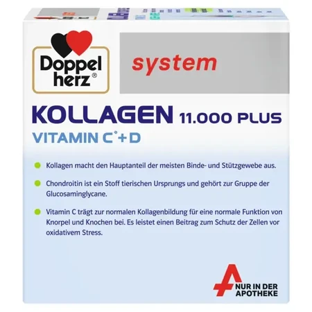 Doppelherz system Collagen 11.000 Plus Health + Mobility 30X25 ml