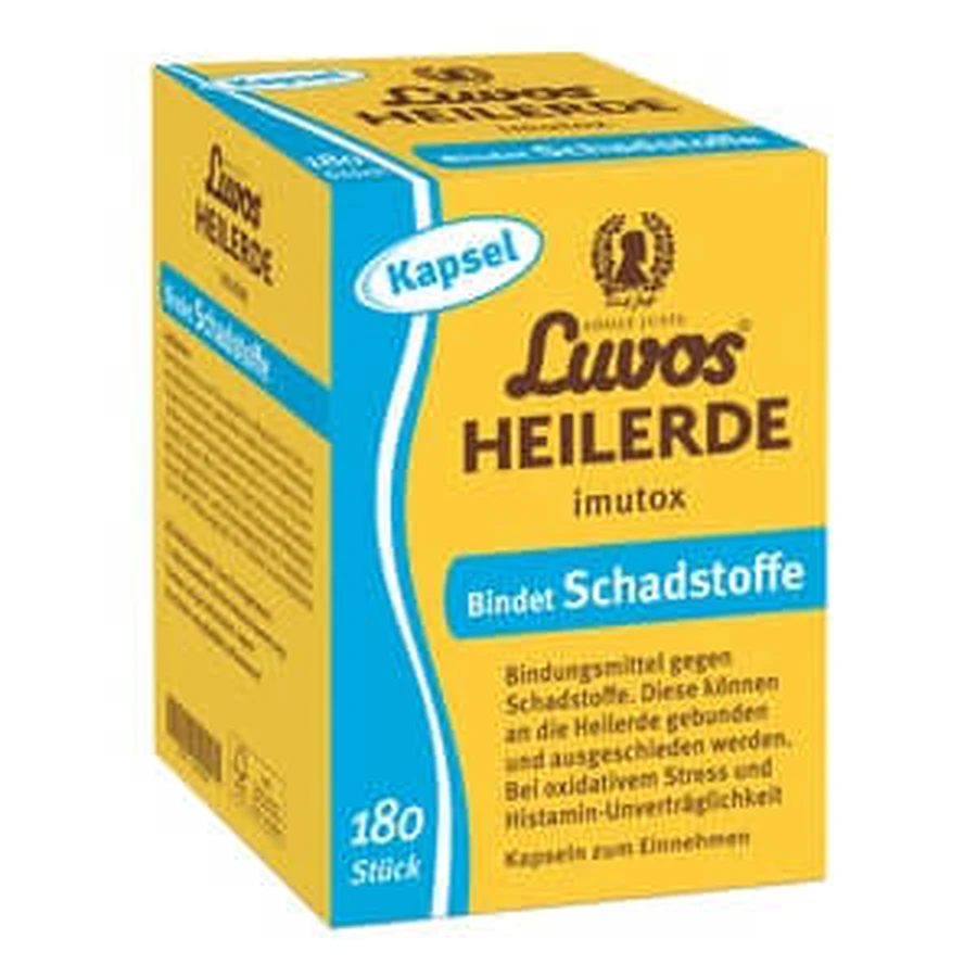 Luvos healing clay imutox capsules 180 Capsules