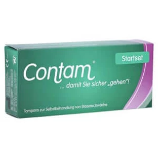 Contam vaginal tampon starter set mini/regul 3 pcs