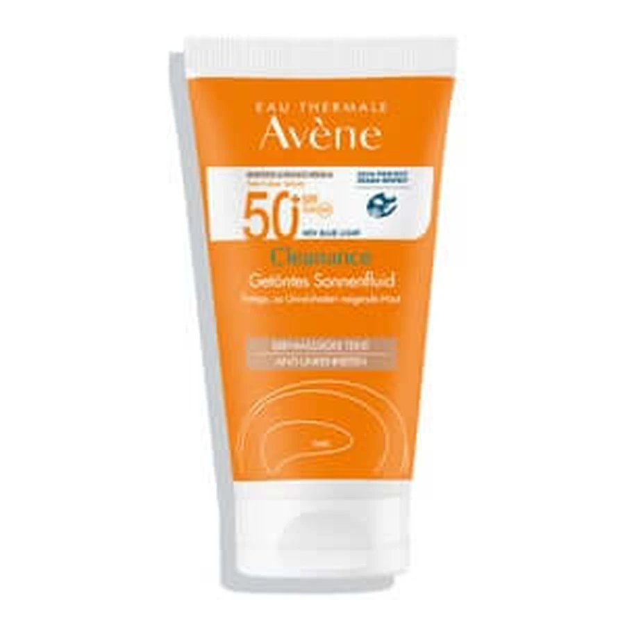 Avène Cleanance Sun 50+ con color 50 ml