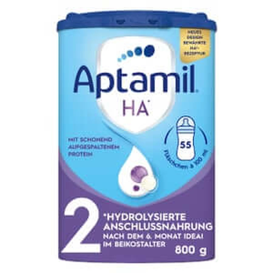 Aptamil HA 2 Hydrolysierte Anschlussnahrung 800 g
