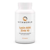 Lysine 600 mg plus zinc 10 mg 120 St