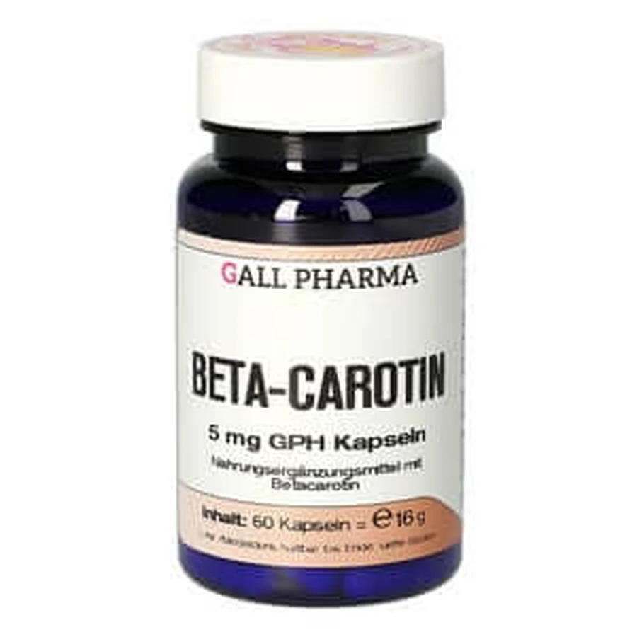 BETA Carotene 5 mg Capsules 60 Capsules