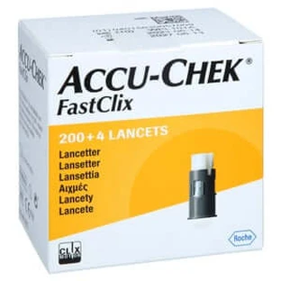 Lancetas Accu-chek Fastclix 204 uds.
