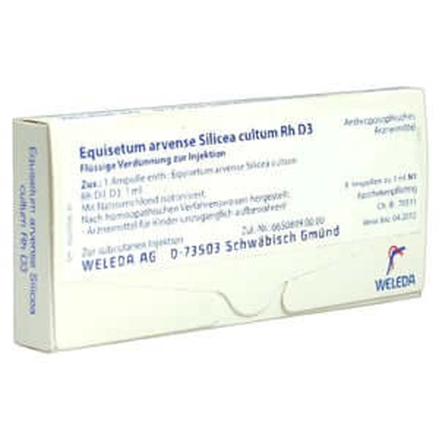 Equisetum Arvense Silicea cultum D 3 Amp 8 St