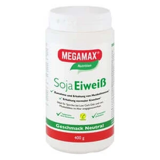MEGAMAX Soy Protein Neutral VEGAN 400 g