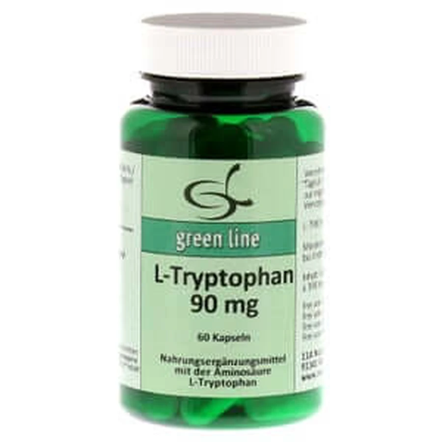 L-tryptophan 90 mg capsules 60 Capsules