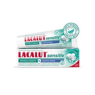 Lacalut sensitive remineralization & gentle whitening 75 ml