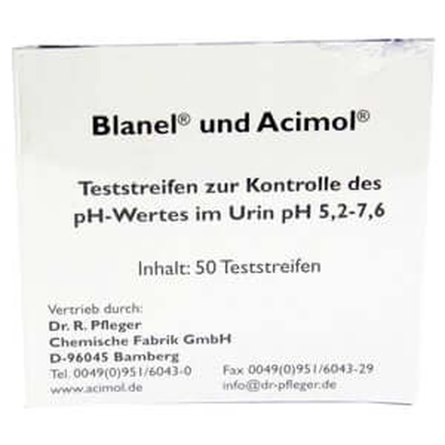Test strip booklet D.urine ph 50 pcs.