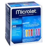 Microlet Lancets Colored 200 pcs