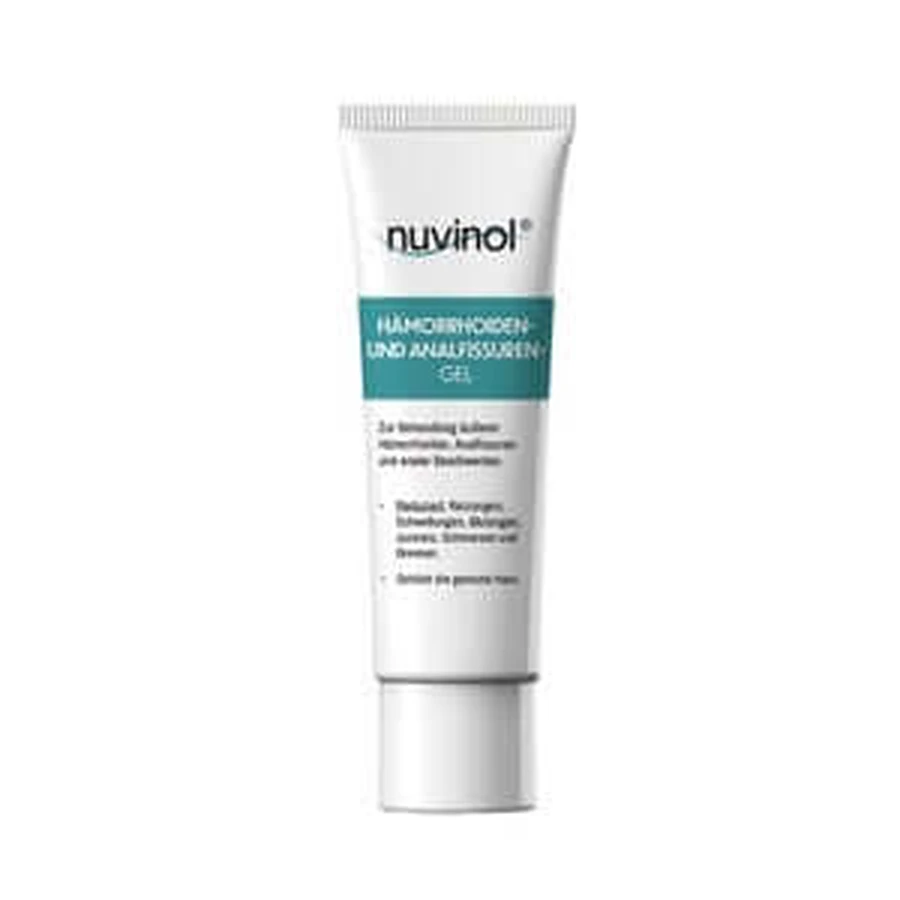 nuvinol Hämorrhoiden-gel Und Analfissuren-gel 40 ml