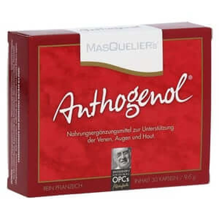 Anthogenol Masquelier OPC Capsules 30 Capsules