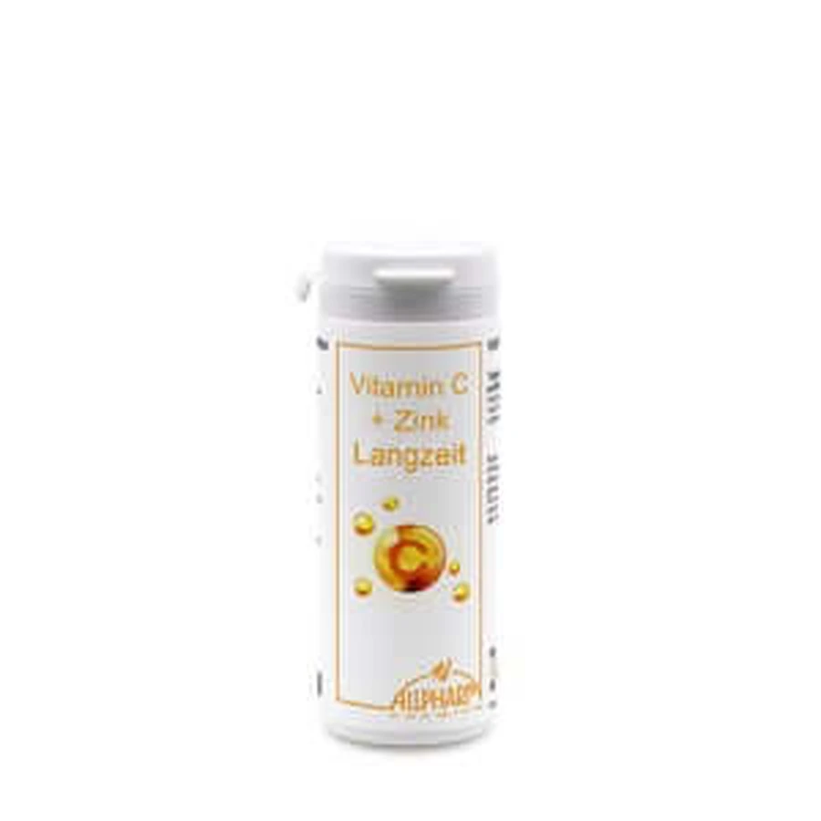 Vitamin C + Zinc Long-Term Capsules 90 Capsules