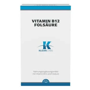 Klean Labs Vitamin B12 / Folsäure 100 St