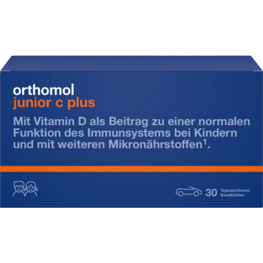 Orthomol junior C plus chewable tablets forest fruit 30 pcs.