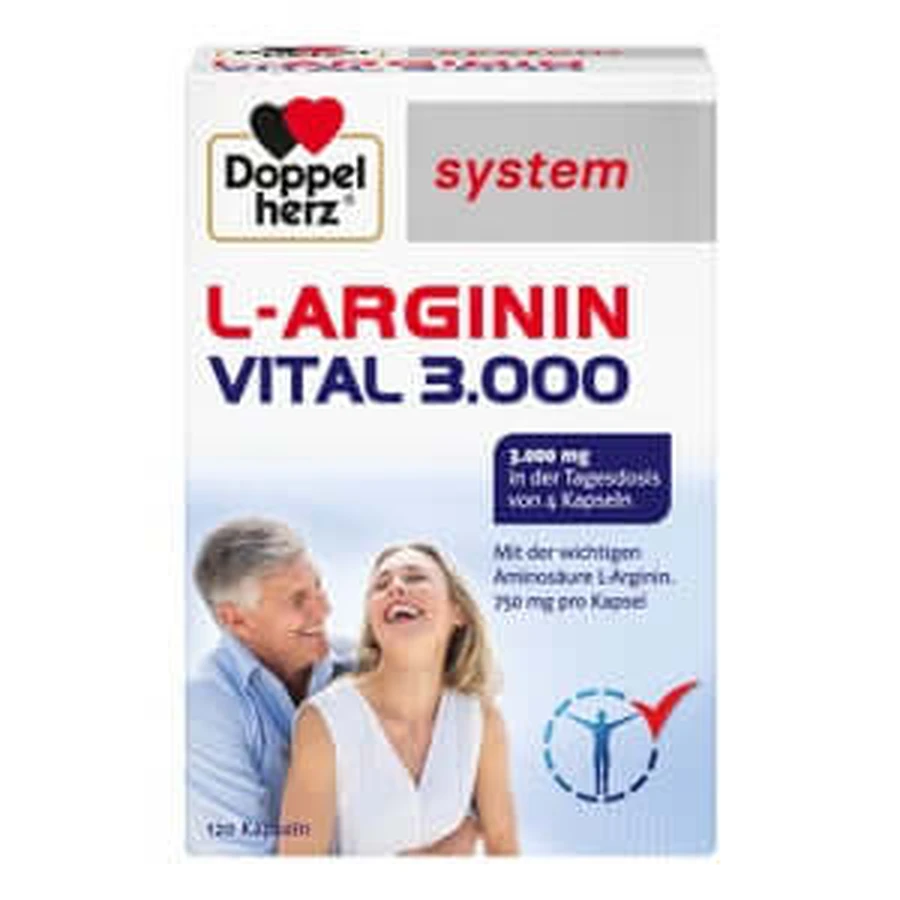 Doppelherz system L-arginine Vital 3.000 120 St