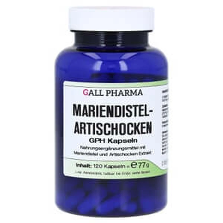 Milk Thistle Artichoke GPH Capsules 120 Capsules
