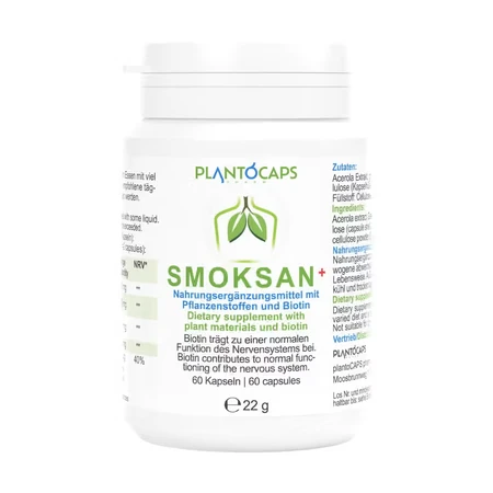 plantoCAPS® SMOKSAN® + 60 pz.