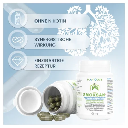 plantoCAPS® SMOKSAN® + 60 pz.