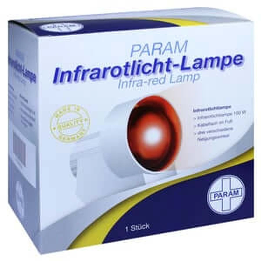 Red light lamp 1 pc