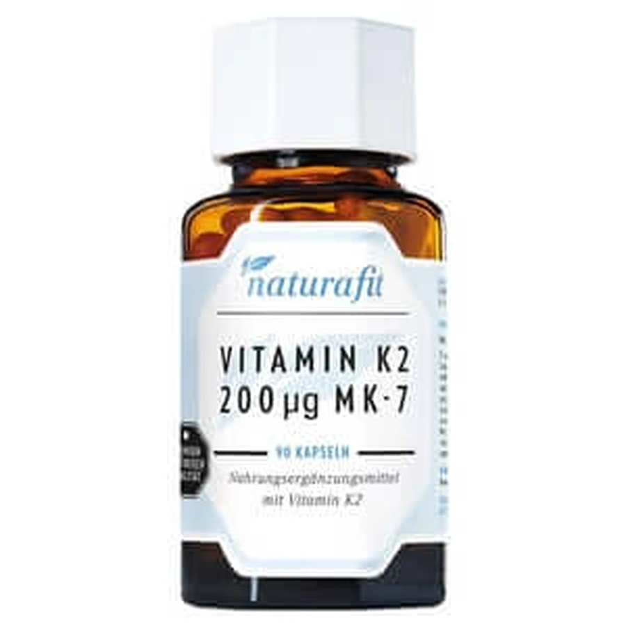Naturafit Vitamin K2 200 ug MK-7 Capsules 90 Capsules