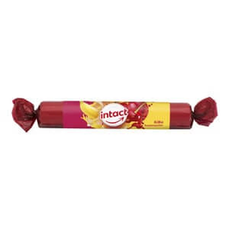 Intact dextrose roll cherry-banana 40 g