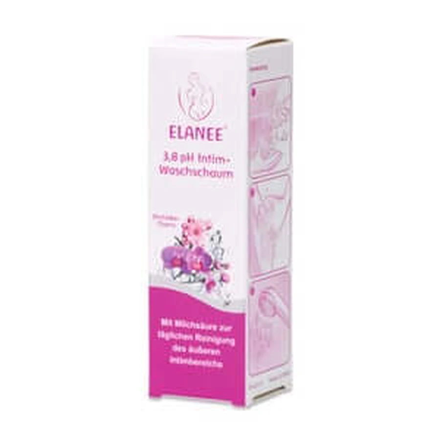 Elanee intimate wash foam 3.8 pH 50 ml