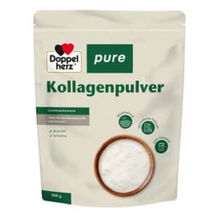 Colágeno Doble Corazón en Polvo Puro 500 g