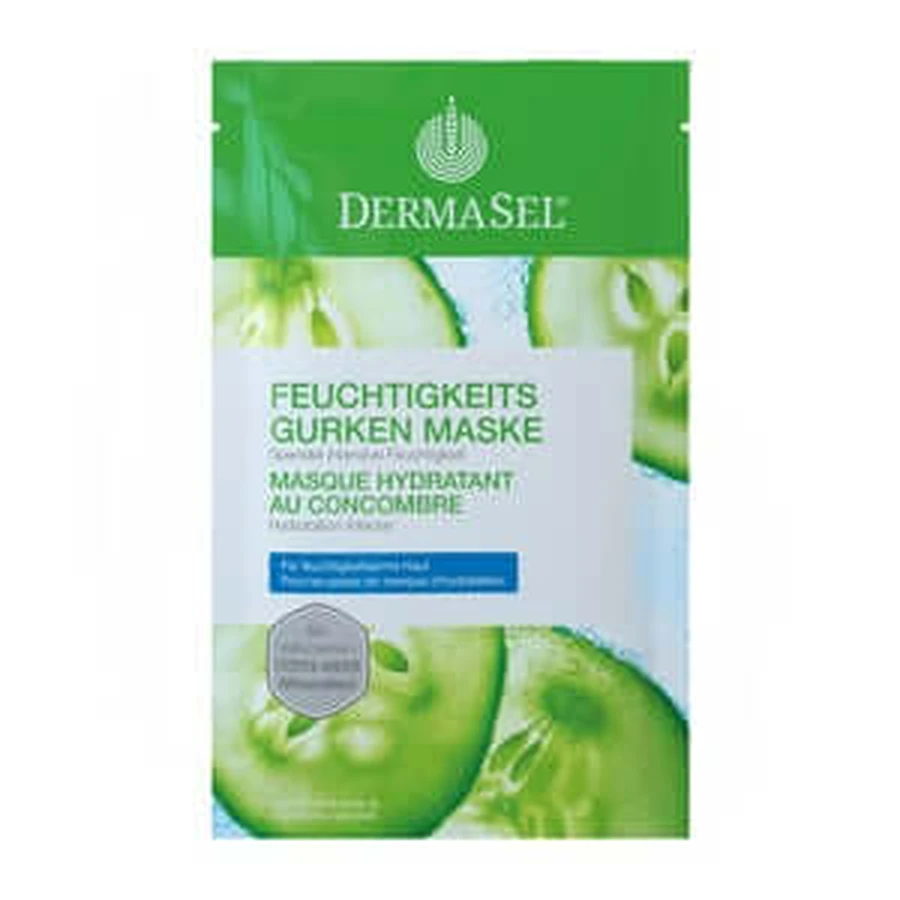 Dermasel Moisturizing Cucumber Mask 12 ml