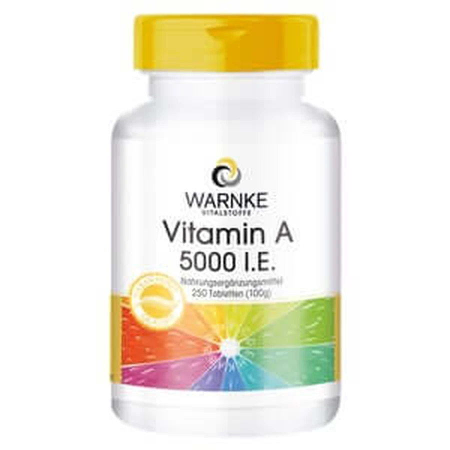 Vitamine A 5.000 I.U. Tabletten 250 St